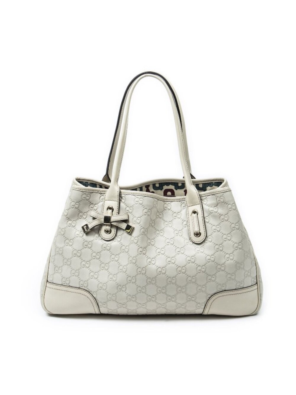 Gucci Princi Tote Ivory Guccissima